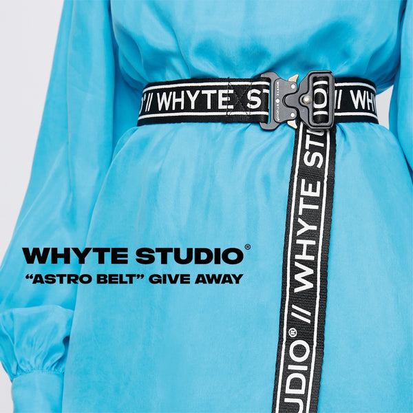 THE ACCESSORY ESSENTIALS, WHYTE STUDIO BELTS //.