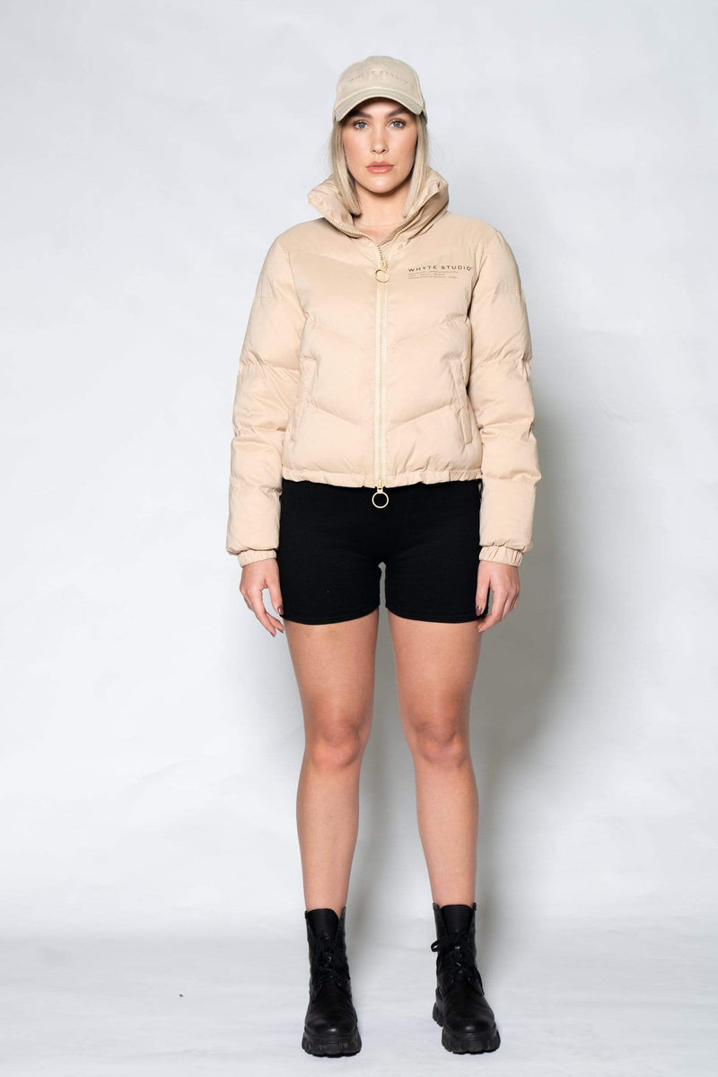 Coat THE 'OBEY' CROPPED PUFFER
