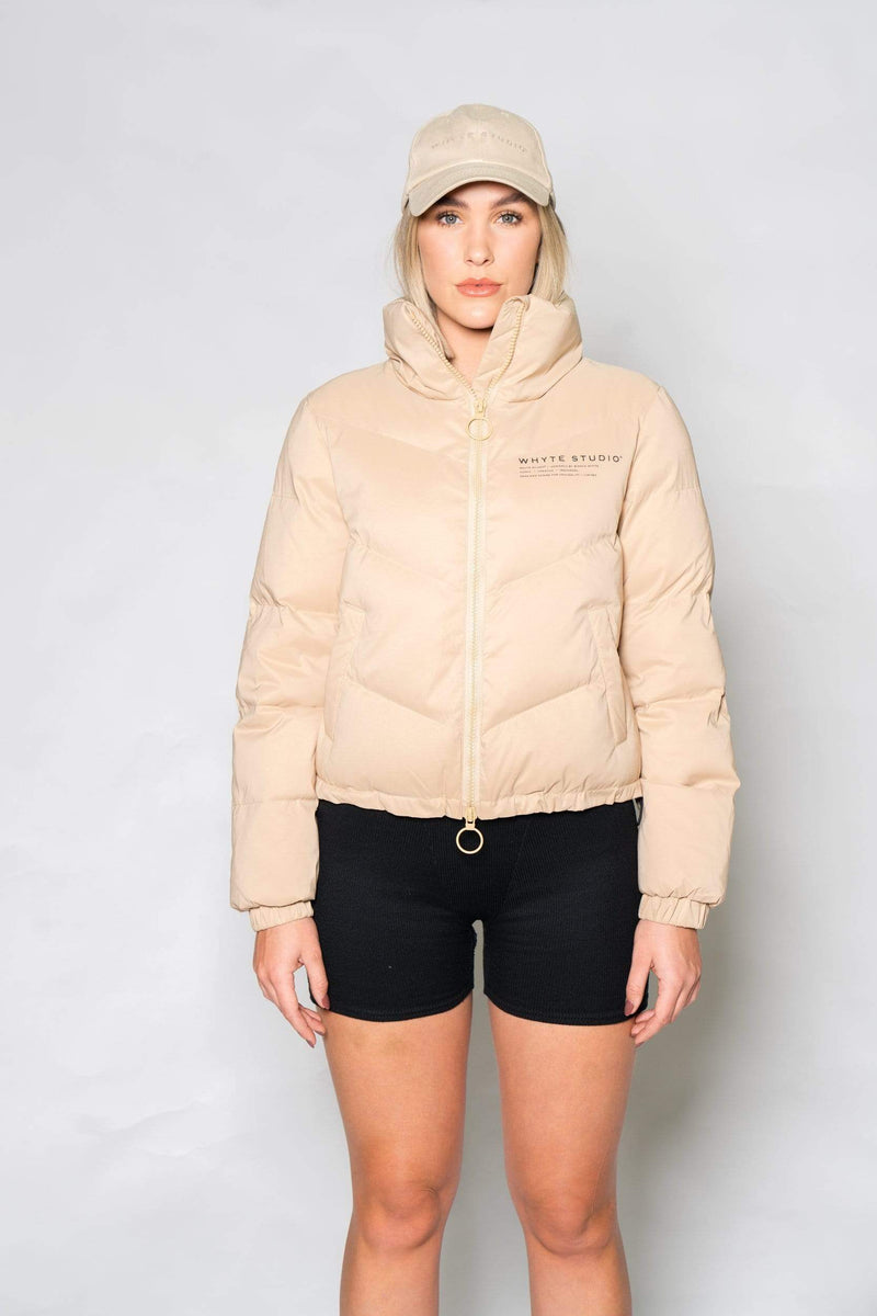 Coat THE 'OBEY' CROPPED PUFFER