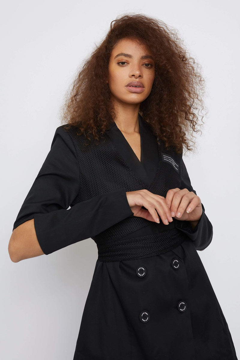 Dress THE "BACK UP" SPORTS WRAP BLAZER DRESS