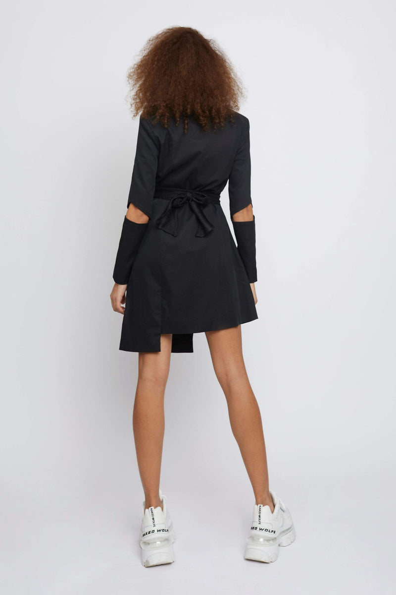 Dress THE "BACK UP" SPORTS WRAP BLAZER DRESS