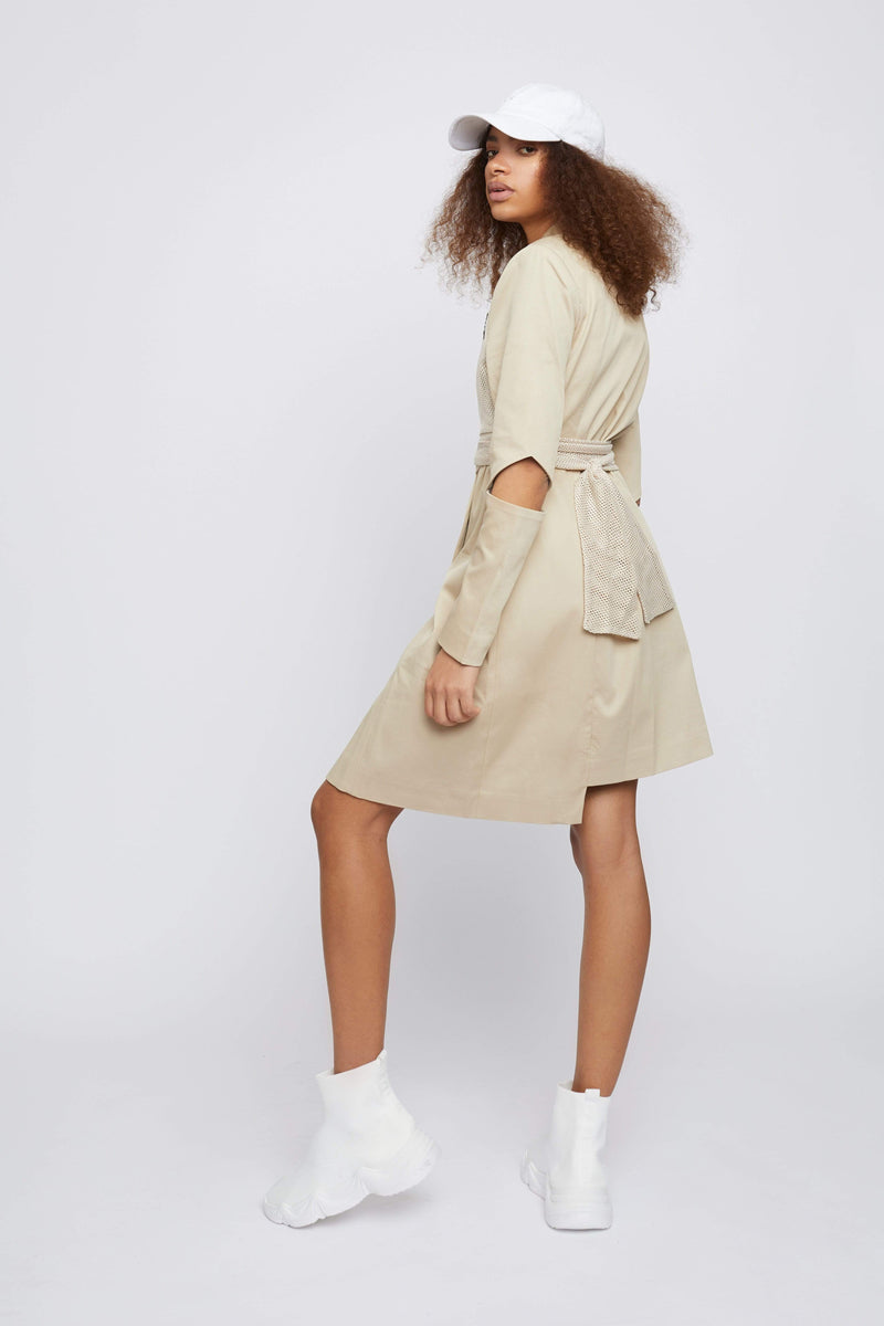 Dress THE "BACK UP" SPORTS WRAP BLAZER DRESS