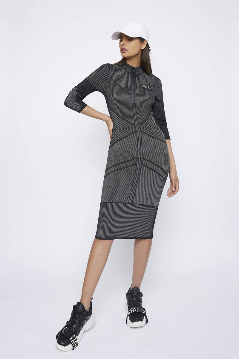 THE "DELTA" KNIT DRESS - Dress - Whyte Studio