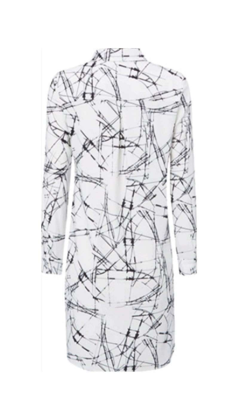 THE 'SPOKE' SHIRT DRESS - Dress - Whyte Studio