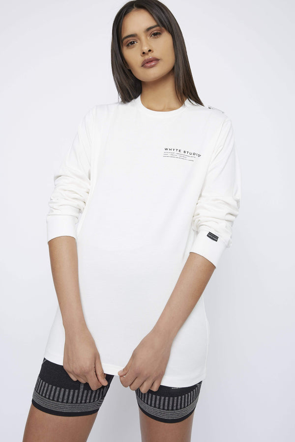 THE 'JETWAY' LONG SLEEVE TOP - Top - Whyte Studio